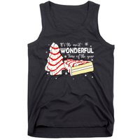 The Most Wonderful Christmas Snack Cake Time Of The Year TShirt Tank Top