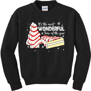 The Most Wonderful Christmas Snack Cake Time Of The Year TShirt Kids Sweatshirt