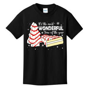 The Most Wonderful Christmas Snack Cake Time Of The Year TShirt Kids T-Shirt