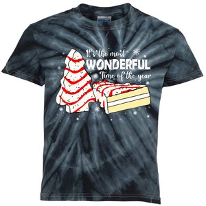 The Most Wonderful Christmas Snack Cake Time Of The Year TShirt Kids Tie-Dye T-Shirt