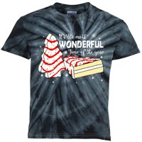 The Most Wonderful Christmas Snack Cake Time Of The Year TShirt Kids Tie-Dye T-Shirt