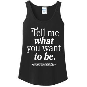 Tell Me Where You Want To Be Ladies Essential Tank