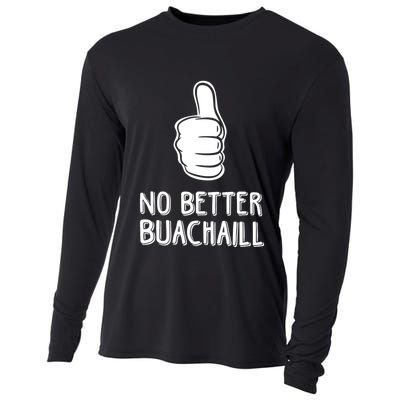 Tally Man Wearing No Better Buachaill Cooling Performance Long Sleeve Crew