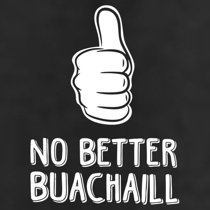 Tally Man Wearing No Better Buachaill Golf Towel