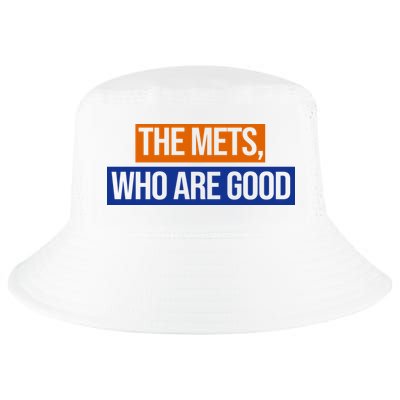 The Mets Who Are Good Cool Comfort Performance Bucket Hat