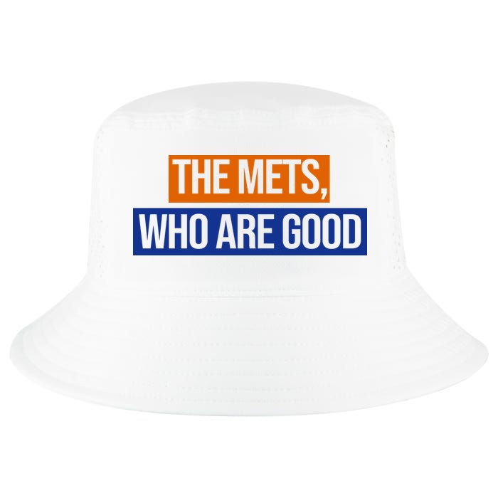The Mets Who Are Good Cool Comfort Performance Bucket Hat