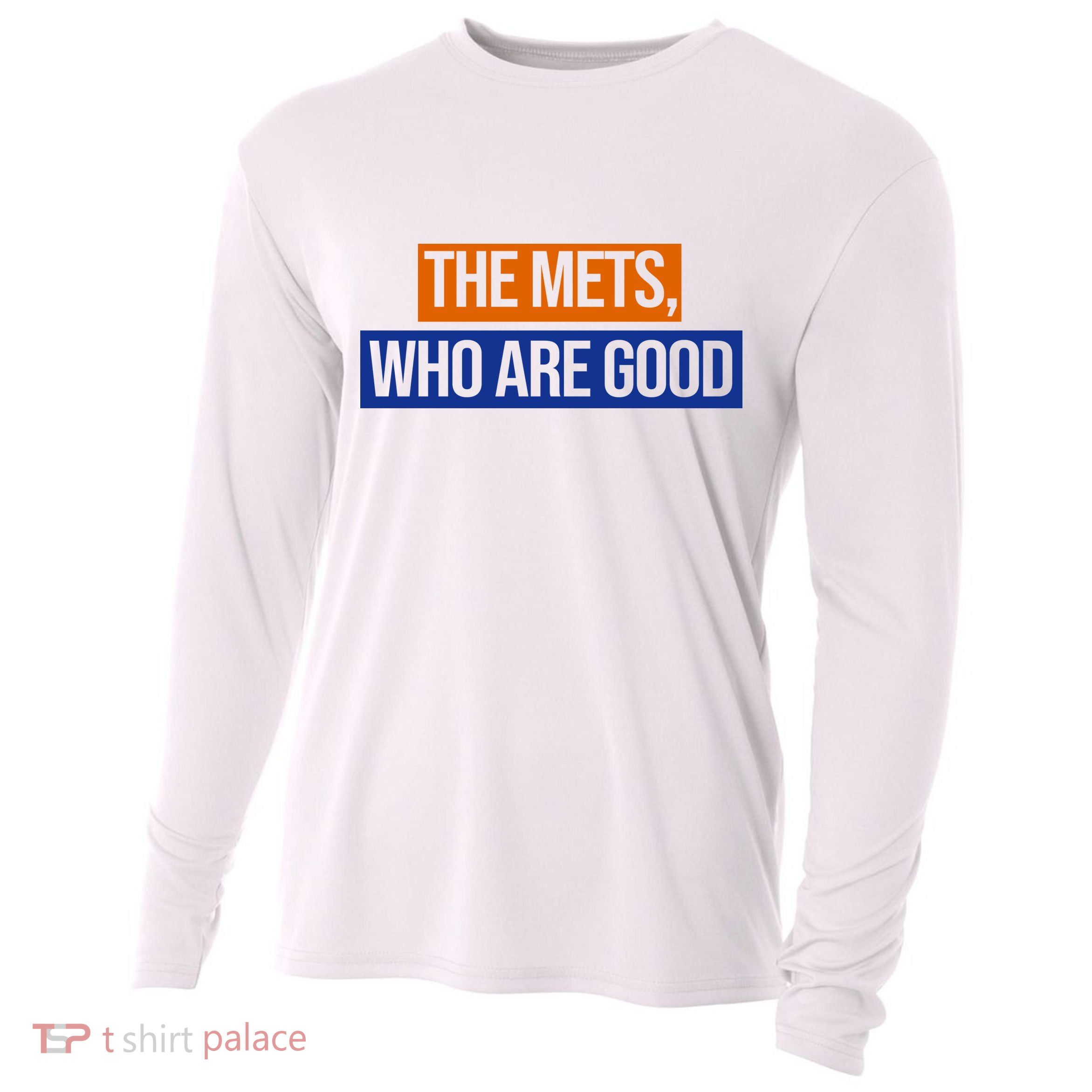The Mets Who Are Good Cooling Performance Long Sleeve Crew