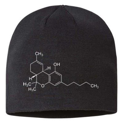 Thc Molecule Weed 420 Sustainable Beanie