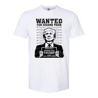 Trump Mugshot Wanted For Second Term 2024 Softstyle CVC T-Shirt