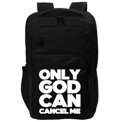 Tana Mongeau Wearing Only God Can Cancel Me Impact Tech Backpack