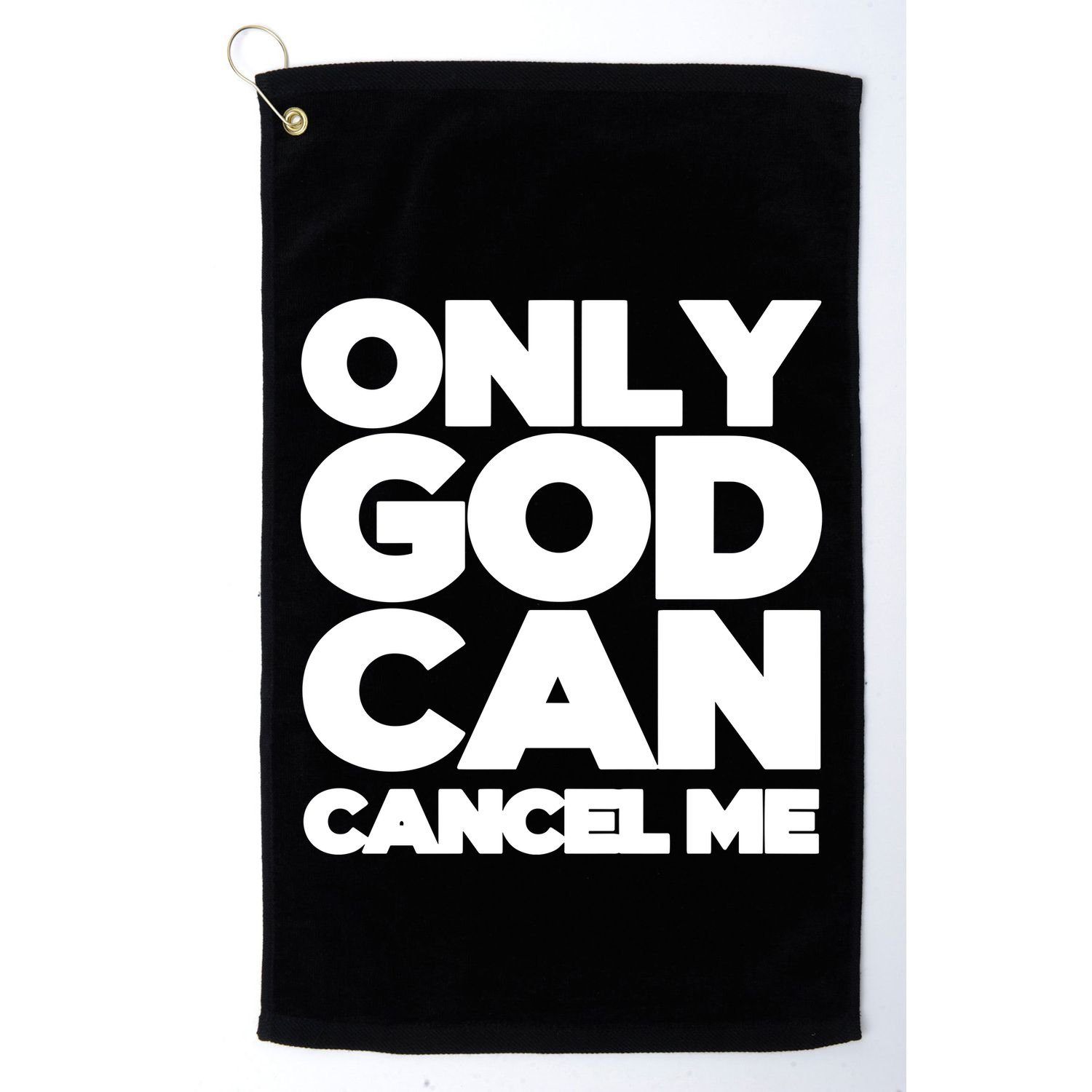 Tana Mongeau Wearing Only God Can Cancel Me Golf Towel