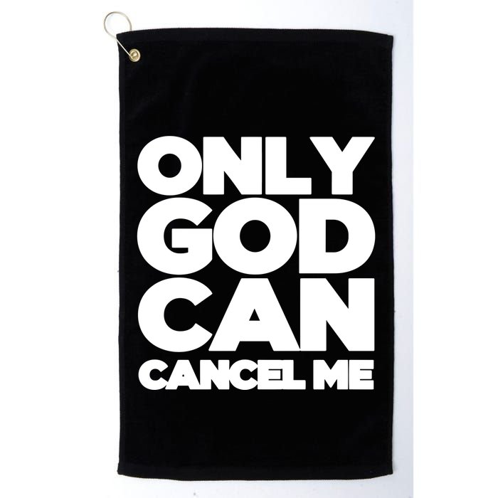 Tana Mongeau Wearing Only God Can Cancel Me Golf Towel