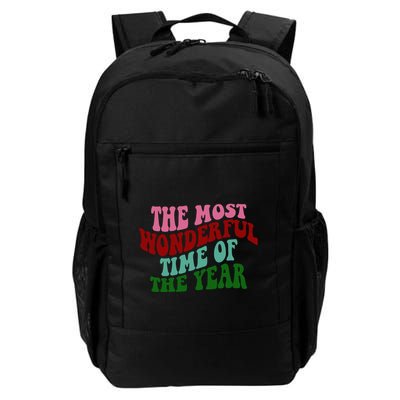The Most Wonderful Time Of The Year Holiday Groovy Backpack