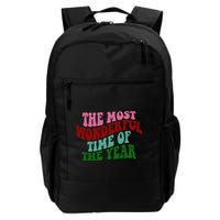 The Most Wonderful Time Of The Year Holiday Groovy Backpack