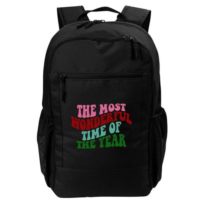 The Most Wonderful Time Of The Year Holiday Groovy Backpack