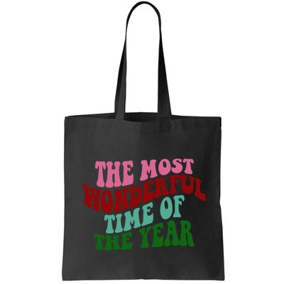 The Most Wonderful Time Of The Year Holiday Groovy Bag