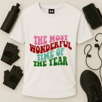 The Most Wonderful Time Of The Year Holiday Groovy Performance Shirt