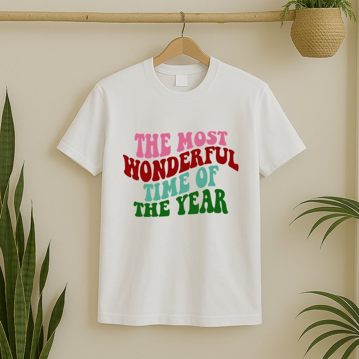 The Most Wonderful Time Of The Year Holiday Groovy T-Shirt
