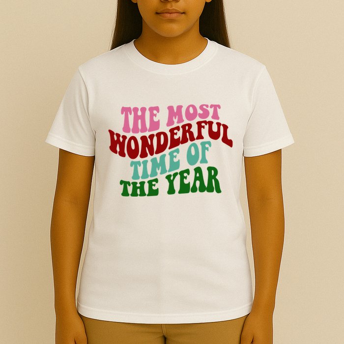 The Most Wonderful Time Of The Year Holiday Groovy T-Shirt