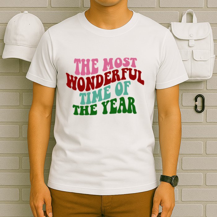The Most Wonderful Time Of The Year Holiday Groovy T-Shirt