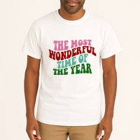 The Most Wonderful Time Of The Year Holiday Groovy Tall T-Shirt