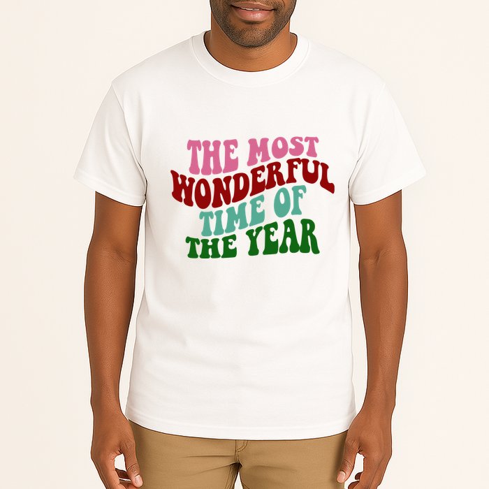 The Most Wonderful Time Of The Year Holiday Groovy Tall T-Shirt