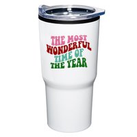 The Most Wonderful Time Of The Year Holiday Groovy Tumbler