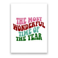 The Most Wonderful Time Of The Year Holiday Groovy Poster