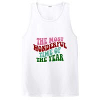 The Most Wonderful Time Of The Year Holiday Groovy PosiCharge Competitor Tank