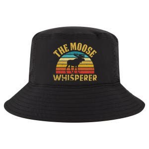 The Moose Whisperer Funny Moose Lover Camper Cool Comfort Performance Bucket Hat