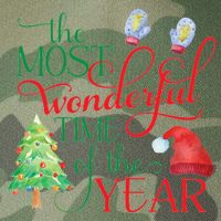 The Most Wonderful Time Of The Year Christmas Legacy Tie Dye Trucker Hat