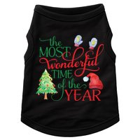 The Most Wonderful Time Of The Year Christmas Doggie Tank