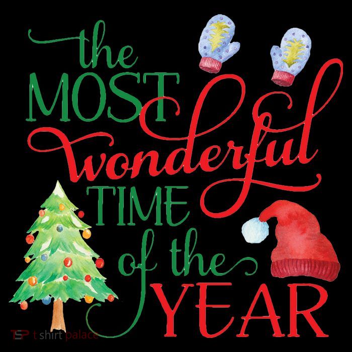 The Most Wonderful Time Of The Year Christmas T-Shirt