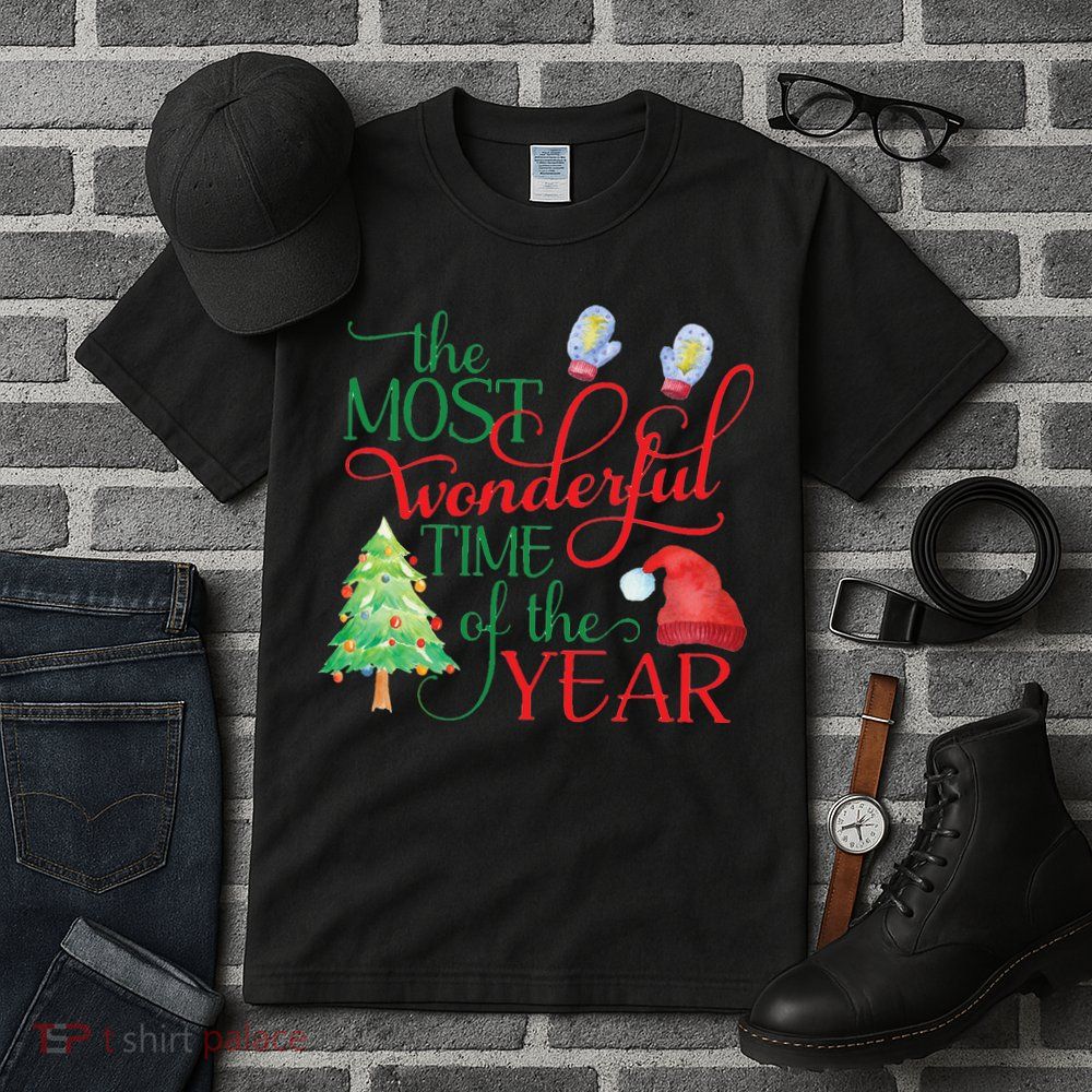 The Most Wonderful Time Of The Year Christmas Tall T-Shirt
