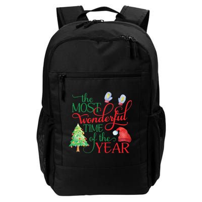 The Most Wonderful Time Of The Year Christmas Backpack