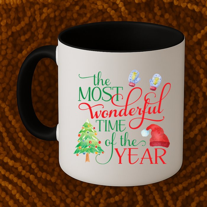 The Most Wonderful Time Of The Year Christmas Mug