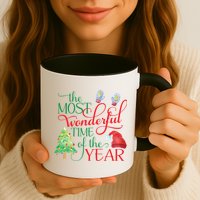 The Most Wonderful Time Of The Year Christmas Mug