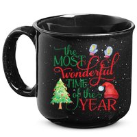 The Most Wonderful Time Of The Year Christmas 15oz Campfire Ceramic Mug