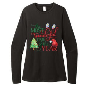 The Most Wonderful Time Of The Year Christmas Womens CVC Long Sleeve Shirt