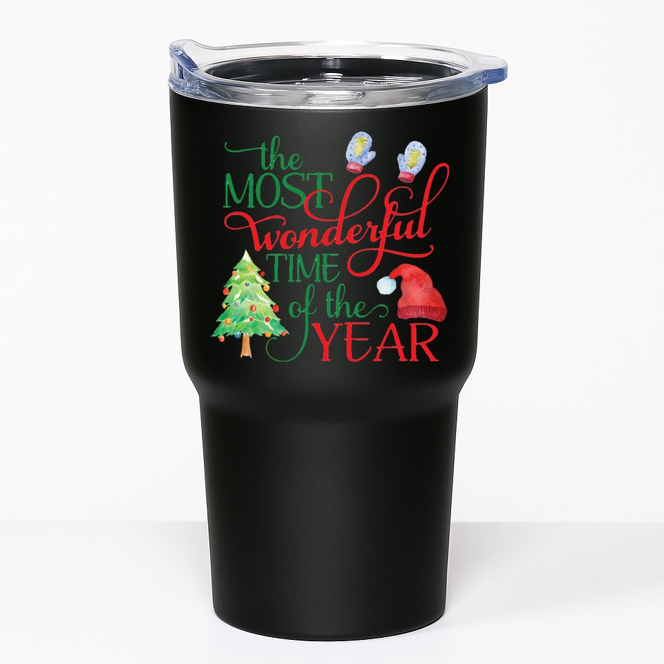 The Most Wonderful Time Of The Year Christmas Tumbler