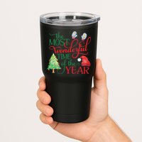 The Most Wonderful Time Of The Year Christmas Tumbler
