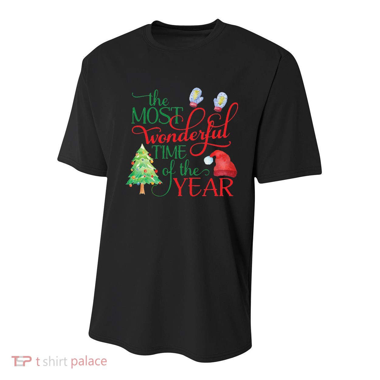 The Most Wonderful Time Of The Year Christmas Youth Performance Sprint T-Shirt
