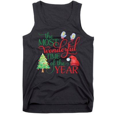 The Most Wonderful Time Of The Year Christmas Tank Top