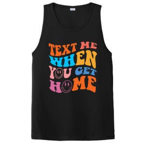 Text Me When You Get Home Trendy PosiCharge Competitor Tank