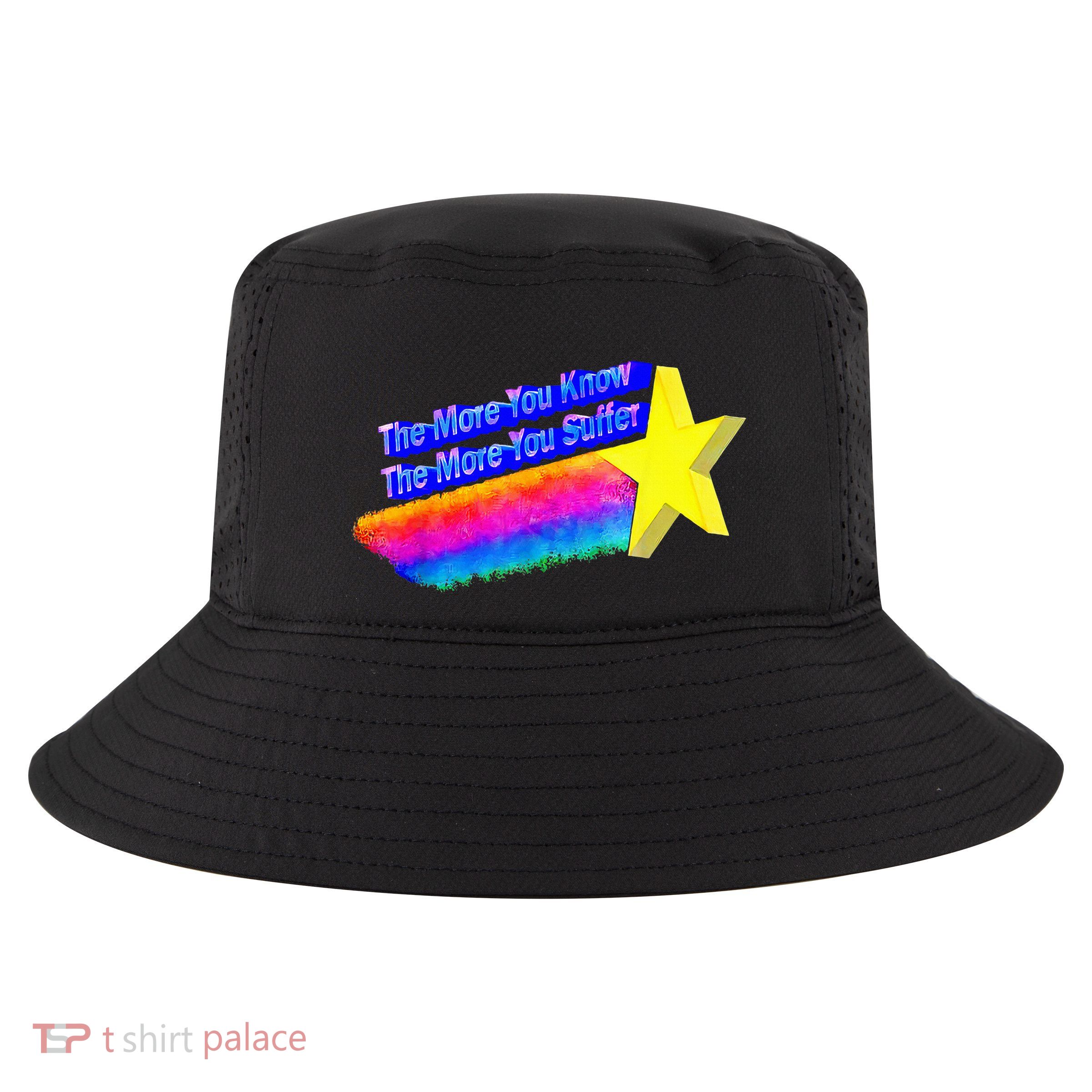 The More You Know The More You Suffer Cool Comfort Performance Bucket Hat
