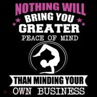 Than Minding Your Own Business Teess Apron