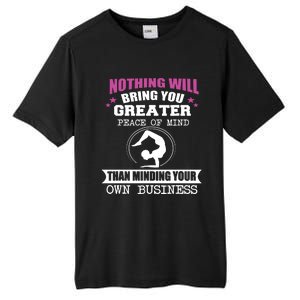 Than Minding Your Own Business Teess Tall Fusion ChromaSoft Performance T-Shirt