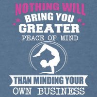 Than Minding Your Own Business Teess Garment-Dyed Sweatshirt