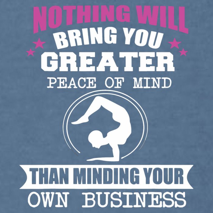 Than Minding Your Own Business Teess Garment-Dyed Sweatshirt
