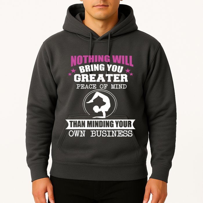 Than Minding Your Own Business Teess Hoodie